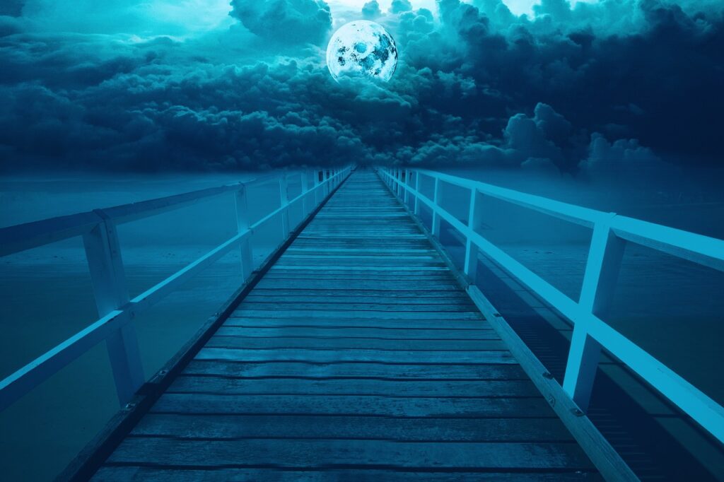 bridge, moon, marketing