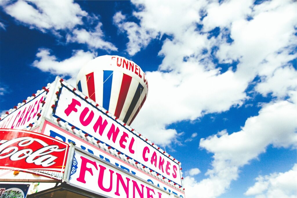 funnel cakes, dessert, inbound marketing funnel